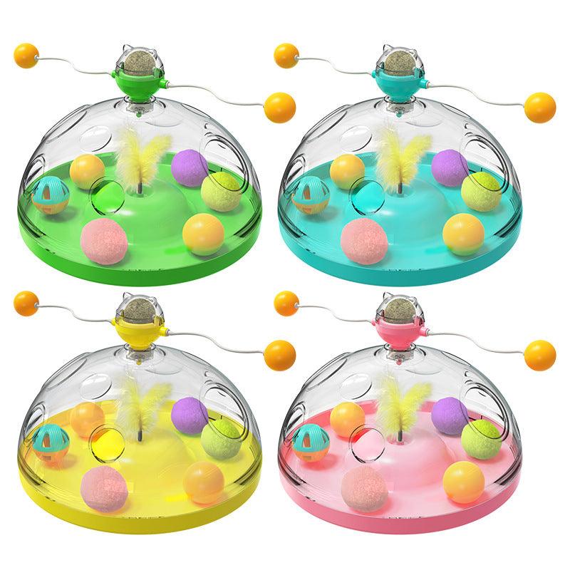 Whisker Wonderland: Interactive Cat Toy Extravaganza Dog Hugs Cat