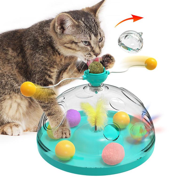 Whisker Wonderland: Interactive Cat Toy Extravaganza Dog Hugs Cat