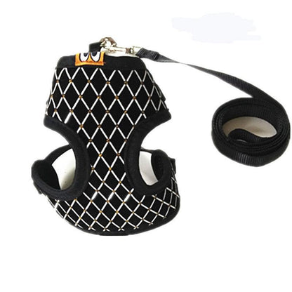 Pet Comfort Harness: Breathable Nylon Vest For Small And Medium Dogs And Cats Dog Hugs Cat