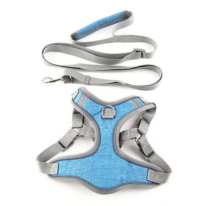 Vibrant Vest-Style Pet Leash For Cats And Dogs Dog Hugs Cat