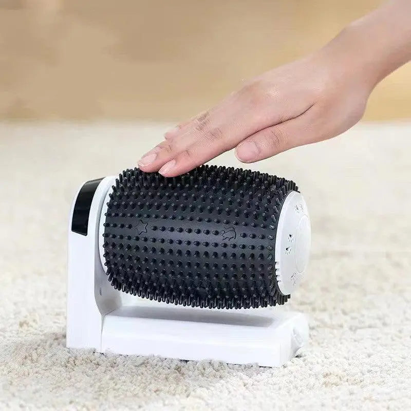 Ultimate Cat Spa Corner Groomer: The Perfect Self-Grooming Haven For Your Feline Friend Dog Hugs Cat