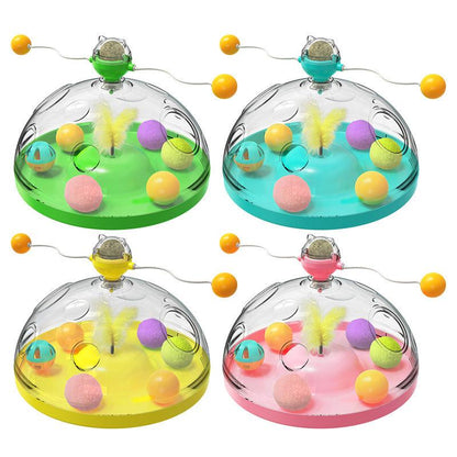 Whisker Wonderland: Interactive Cat Toy Extravaganza Dog Hugs Cat