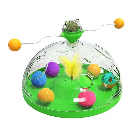 Whisker Wonderland: Interactive Cat Toy Extravaganza Dog Hugs Cat