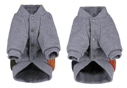 Cozy Cotton Dog Sweater Dog Hugs Cat